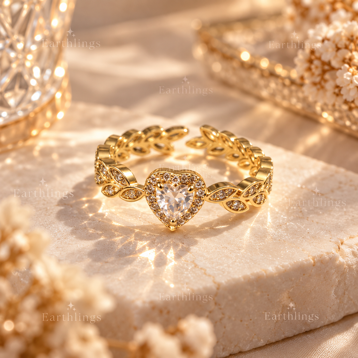 Earthlings Gold Vine Ring