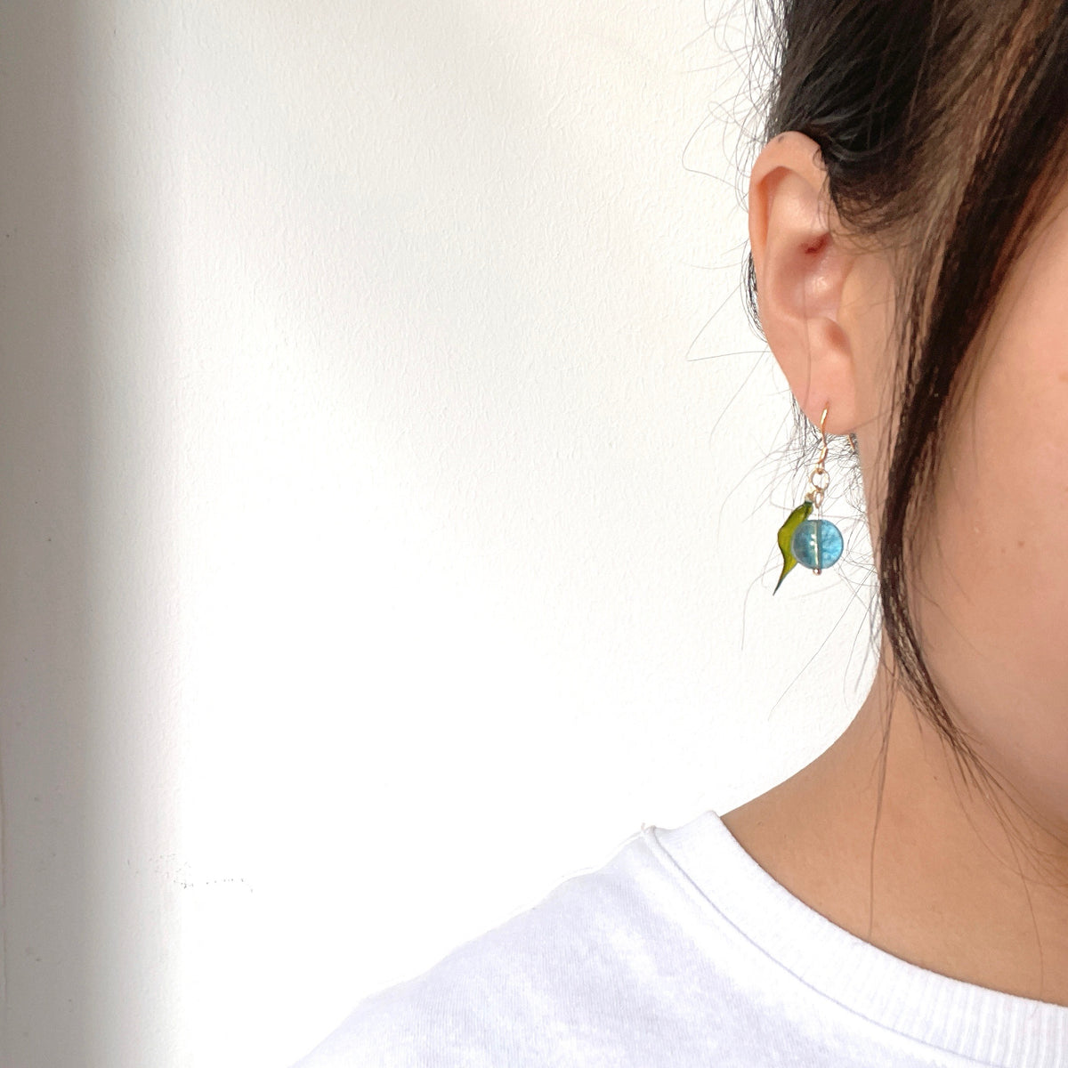 Blueberry Earrings (Blue Quartz) — Garden of Eden