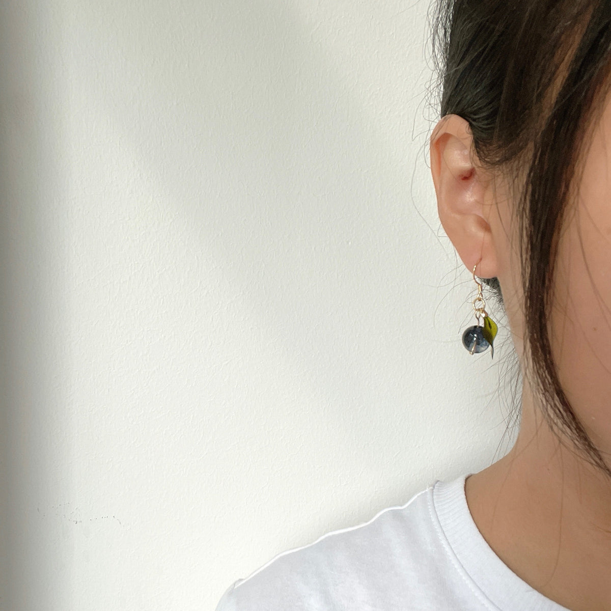 Blackberry Earrings (Black Quartz) — Garden of Eden