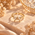 Earthlings Gold Petal Ring
