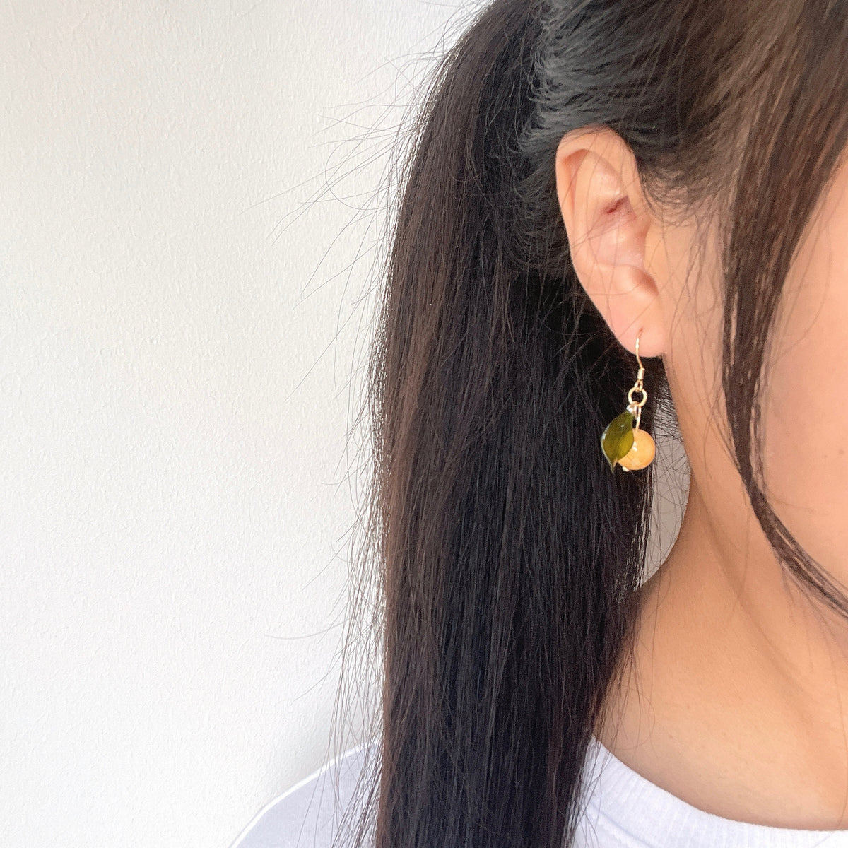 Lemon Earrings (Amber) — Garden of Eden